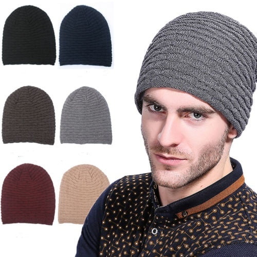 HOT Unisex Men Hip-Hop Warm Winter Wool Knit Ski Beanie Skull Slouchy Cap Hat HOT Unisex Men Hip-Hop Warm Winter Wool Knit Ski Beanie Skull Slouchy Cap Hat